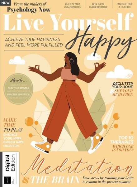 Psychology Now Presents – Live Yourself Happy – 1st Edition – September 2023 Cover