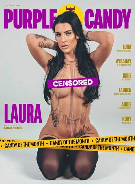 Purple Candy – January 2024 Cover