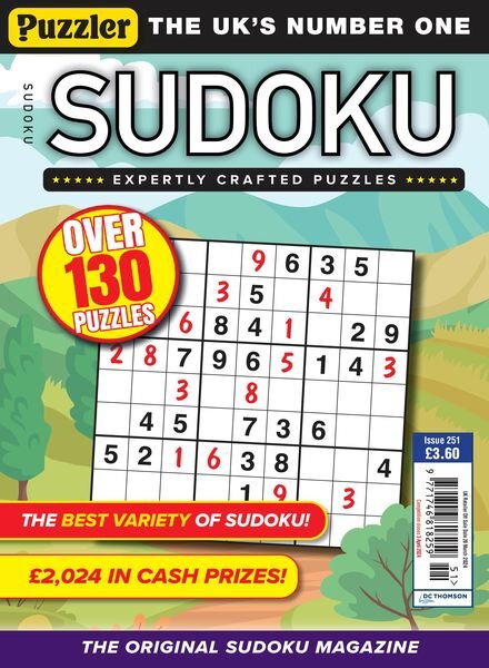Puzzler Sudoku – Issue 251 – 21 February 2024 Cover