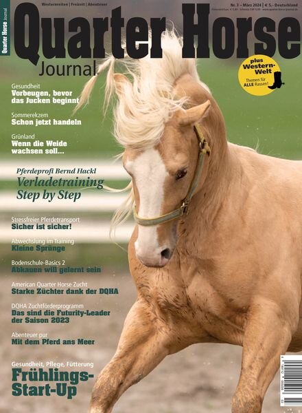 Quarter Horse Journal – Marz 2024 Cover