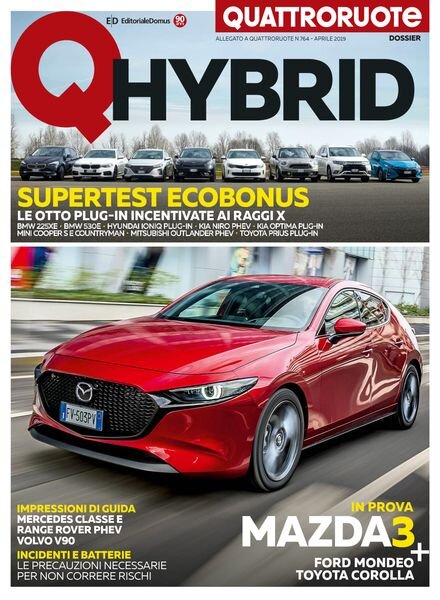 Quattroruote Italia Allegati – Aprile 2019 Cover
