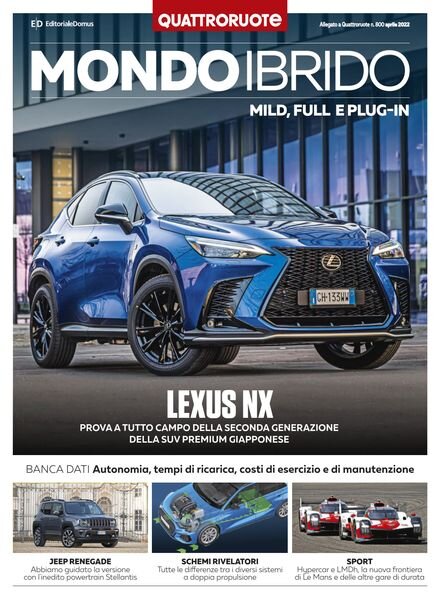 Quattroruote Italia Allegati – Aprile 2022 Cover