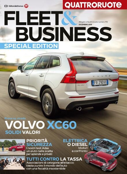 Quattroruote Italia Allegati – Dicembre 2019 Cover