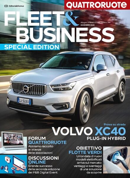 Quattroruote Italia Allegati – Dicembre 2020 Cover