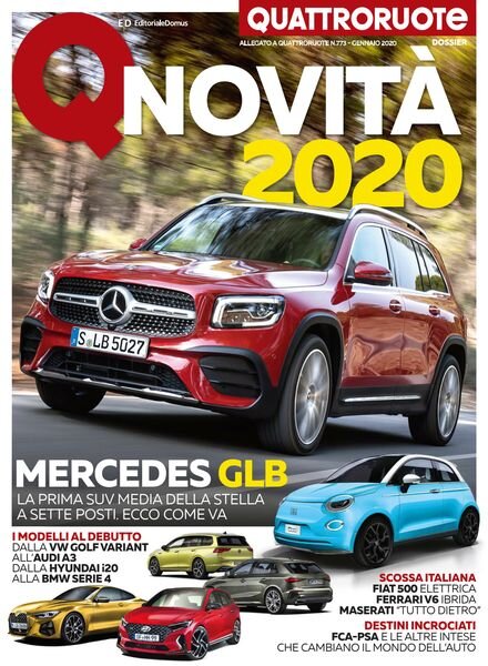 Quattroruote Italia Allegati – Gennaio 2020 Cover