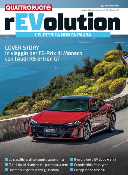 Quattroruote Italia Allegati – Giugno 2021 Cover