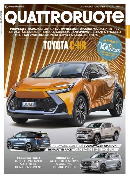 Quattroruote Italia – Dicembre 2023 Cover