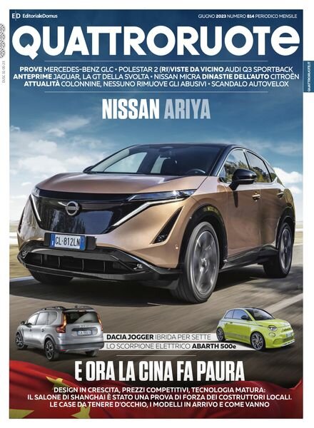 Quattroruote Italia – Giugno 2023 Cover