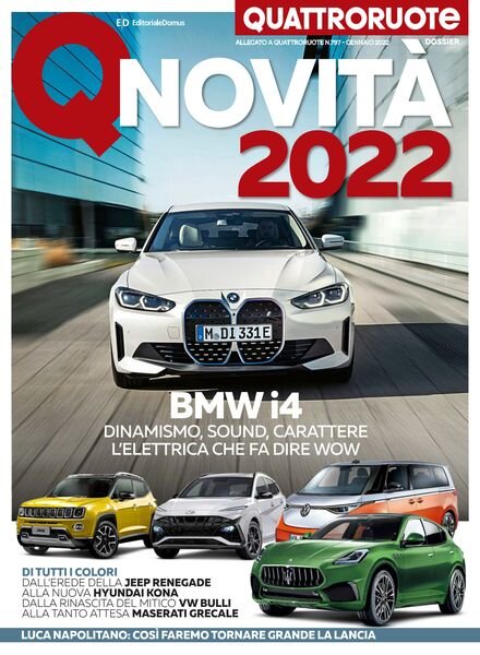 Quattroruote Italia Speciali – Gennaio 2022 Cover