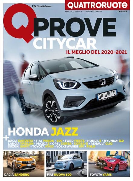Quattroruote Italia Speciali – Maggio 2021 Cover