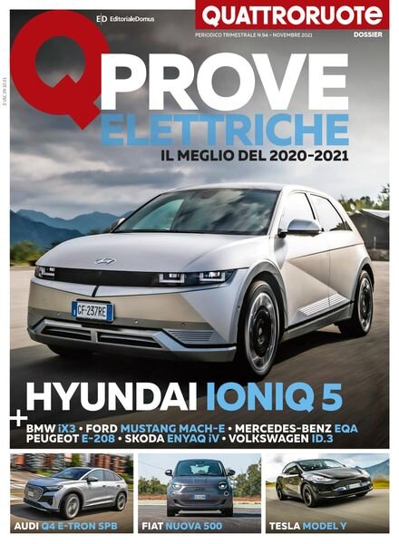 Quattroruote Italia Speciali – Novembre 2021 Cover