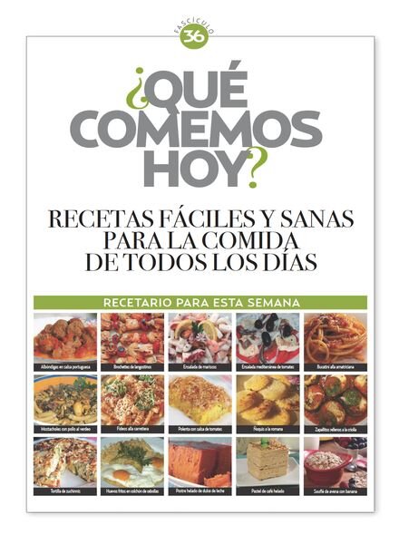 Que comemos hoy – Febrero 2024 Cover