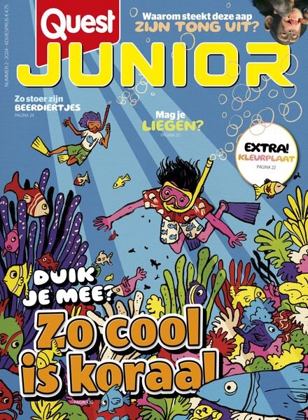 Quest Junior – Februari 2024 Cover