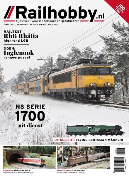 Railhobby – Januari 2024 Cover