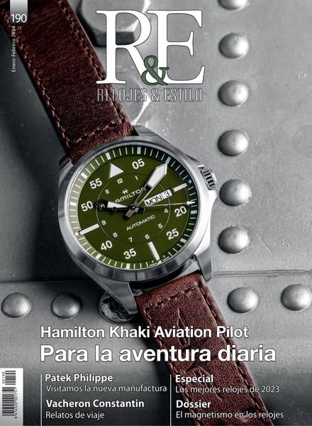 R&E Relojes & Estilo – Enero-Febrero 2024 Cover