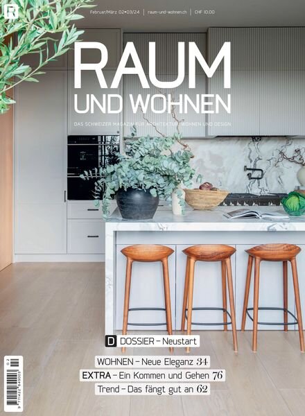Raum und Wohnen – Februar-Marz 2024 Cover