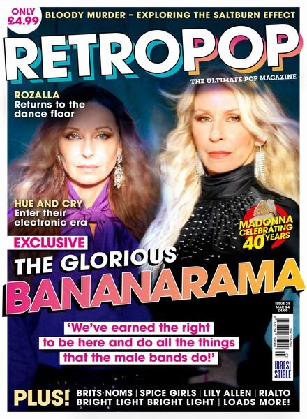 Retro Pop – March 2024 Cover
