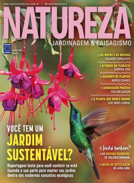 Revista Natureza – Edicao 433 – 22 Fevereiro 2024 Cover