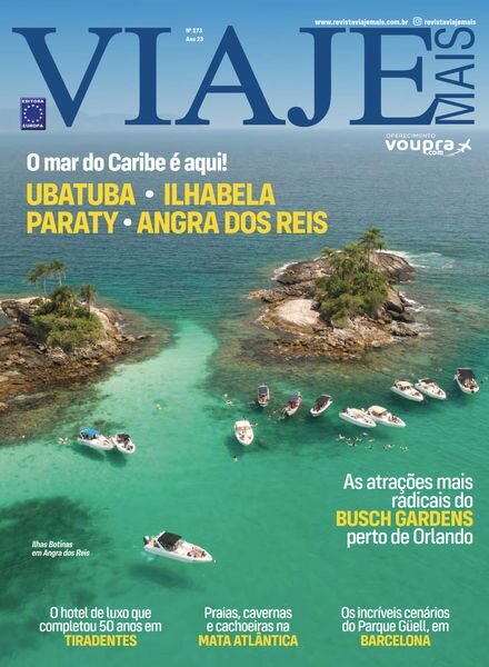 Revista Viaje Mais – Edicao 273 – 22 Fevereiro 2024 Cover