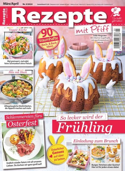 Rezepte mit Pfiff – Marz-April 2024 Cover