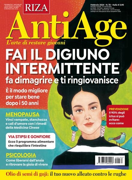 Riza AntiAge – Febbraio 2024 Cover