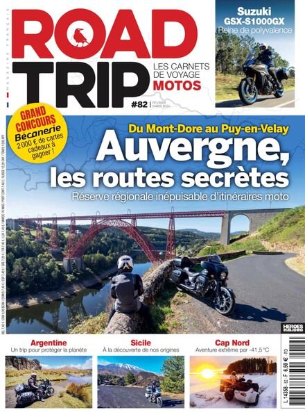 Road Trip – Fevrier-Mars 2024 Cover