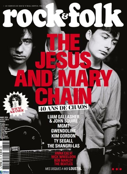 Rock & Folk – Mars 2024 Cover
