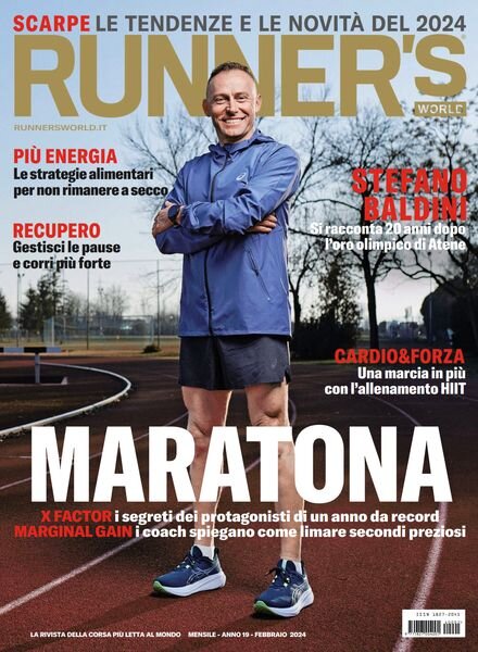 Runner’s World Italia – Febbraio 2024 Cover