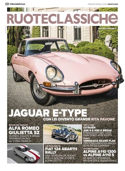 RuoteClassiche – Agosto 2022 Cover