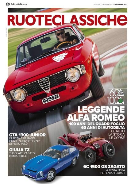 RuoteClassiche – Dicembre 2023 Cover