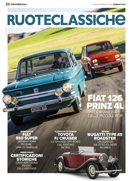 RuoteClassiche – Febbraio 2024 Cover