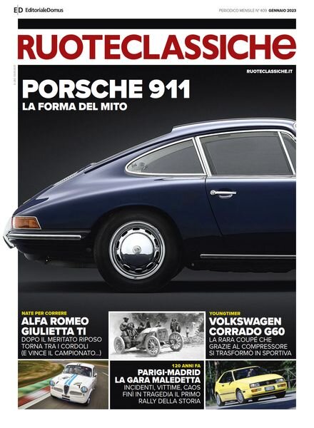 RuoteClassiche – Gennaio 2023 Cover