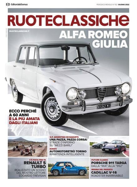 RuoteClassiche – Giugno 2022 Cover