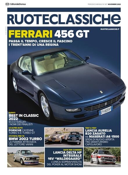 RuoteClassiche – Novembre 2022 Cover