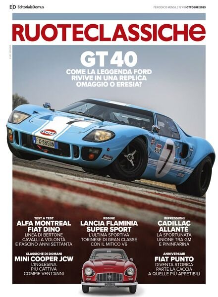 RuoteClassiche – Ottobre 2023 Cover