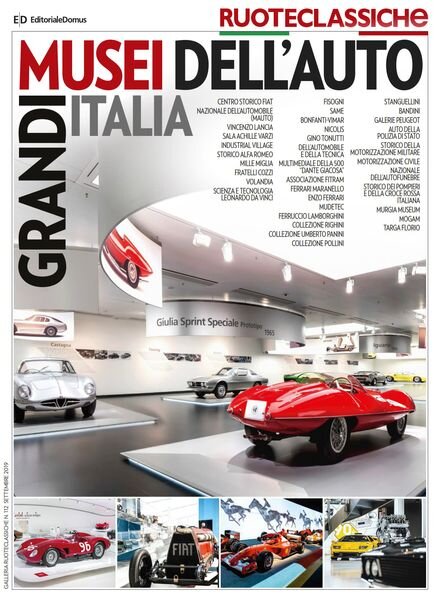 RuoteClassiche Speciali – Settembre 2019 Cover