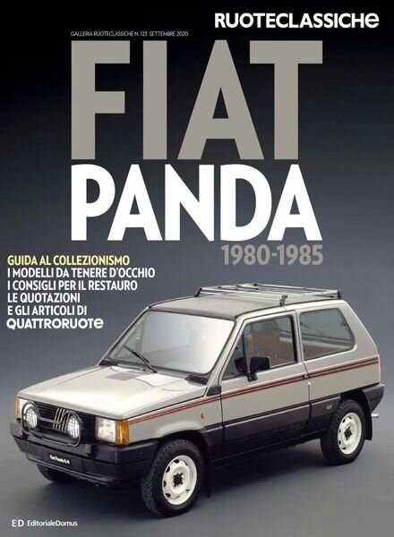 RuoteClassiche Speciali – Settembre 2020 Cover