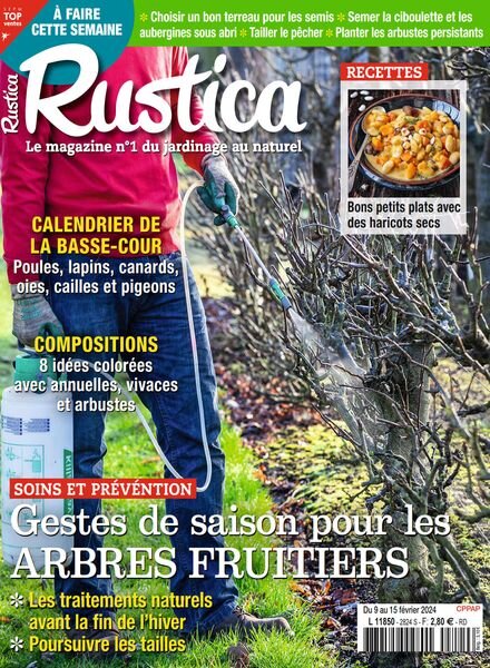 Rustica – 9 Fevrier 2024 Cover