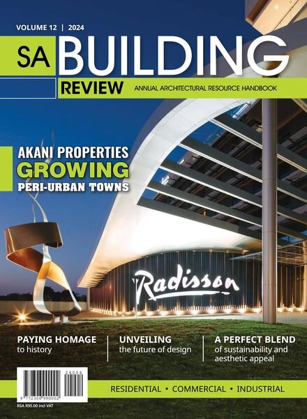 SA Building Review – Volume 12 2024 Cover