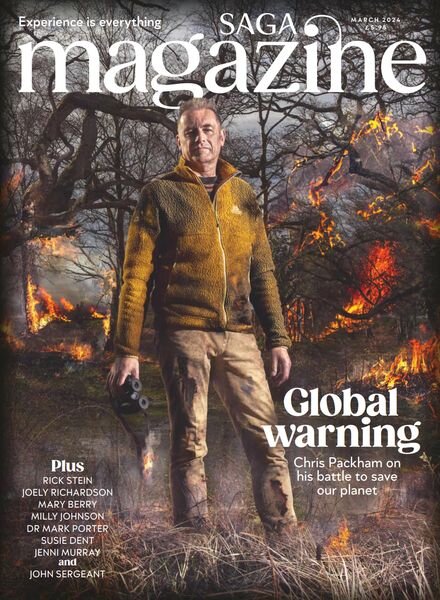Saga Magazine – March 2024 Cover