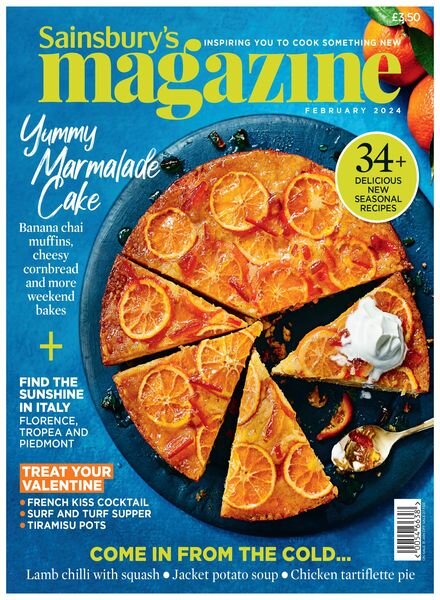 Sainsbury’s Magazine – February 2024 Cover