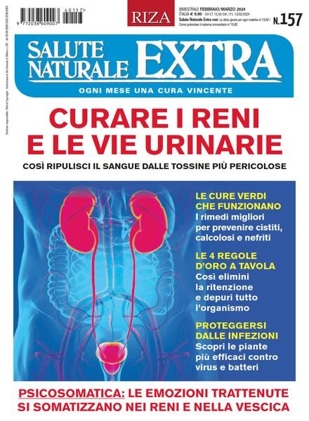 Salute Naturale Extra – Febbraio-Marzo 2024 Cover