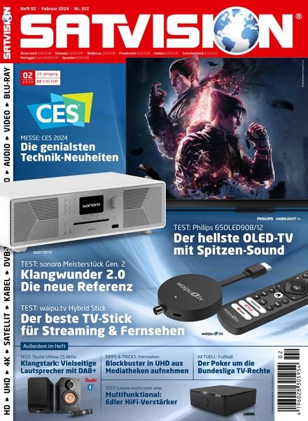 Satvision – Februar 2024 Cover