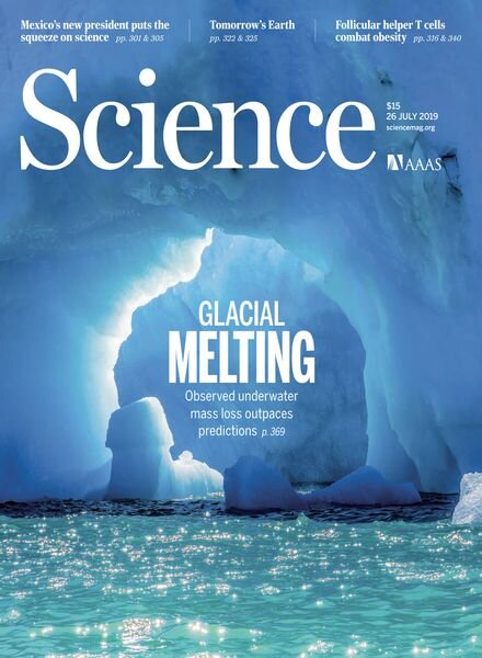 Science – 26 July 2019 Cover