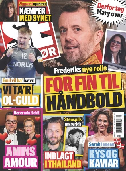 SE og HOR – Uge 5 – 1 Februar 2024 Cover