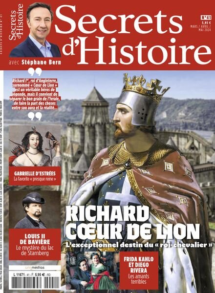 Secrets d’Histoire – Mars-Mai 2024 Cover