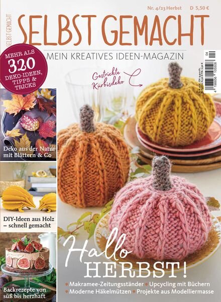 Selbst Gemacht – Nr 4 Herbst 2023 Cover