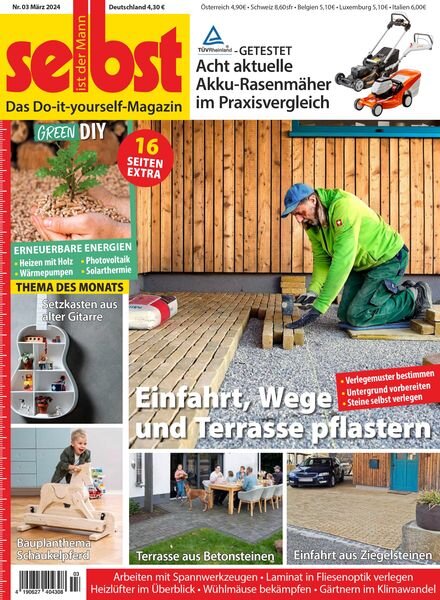 Selbst ist der Mann – Marz 2024 Cover