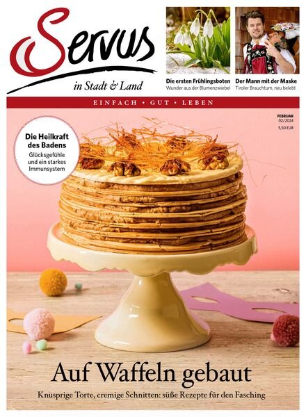 Servus Austria – Februar 2024 Cover
