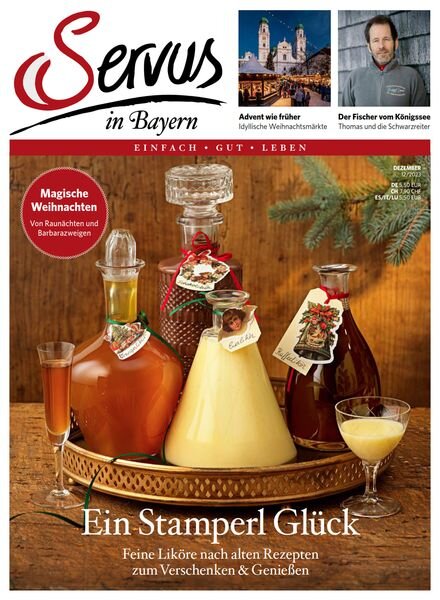 Servus in Bayern – Dezember 2023 Cover